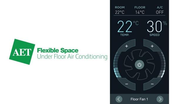 AET Flexible Space Unveils FlexApp Mobile Application For Easy User Control Of Underfloor Air Conditioning Systems