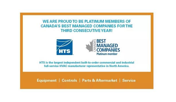 HTS Re-qualified As Platinum Members Of Canada’s Best Managed Companies For The Third Consecutive Year