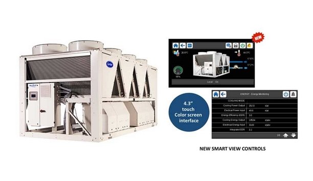 Carrier Upgrades AquaSnap 30RBMP-30RQMP Chiller With Touch Pilot Control System