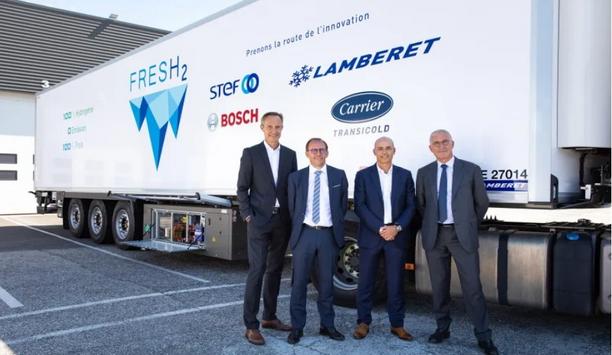 Carrier's FresH2 Hydrogen Fuel Cell Refrigerated Transport Project Enters Road Testing Phase