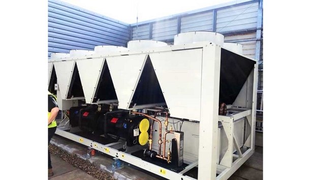 Installation Of Carrier’s Ultra-Low GWP AquaForce 30XAV Chiller Completed At Gatwick Airport