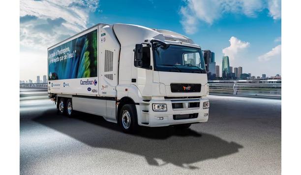 Carrier Transicold Provides Refrigeration Equipment For France’s First Electric-Hydrogen Powered Truck