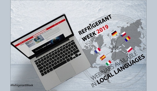 Danfoss Announces Commencement Of Refrigerant Week 2019 Featuring International Webinars And Sessions