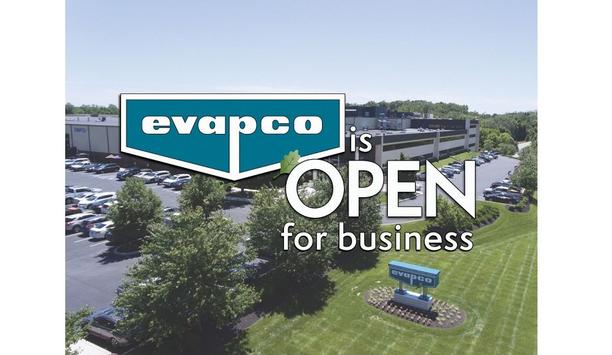 Evapco Inc. Announces That Its Business Is Open For Operations During COVID-19