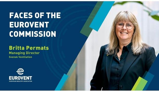 Faces Of The Eurovent Commission: Britta Permats