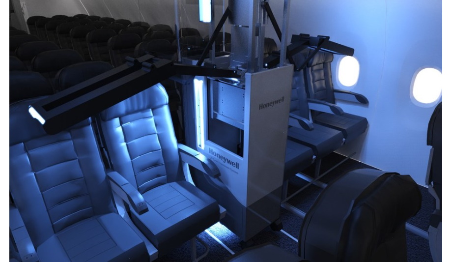 Honeywell Partners With Dimer To Introduce Affordable Ultraviolet Cleaning System For Airplane Cabins