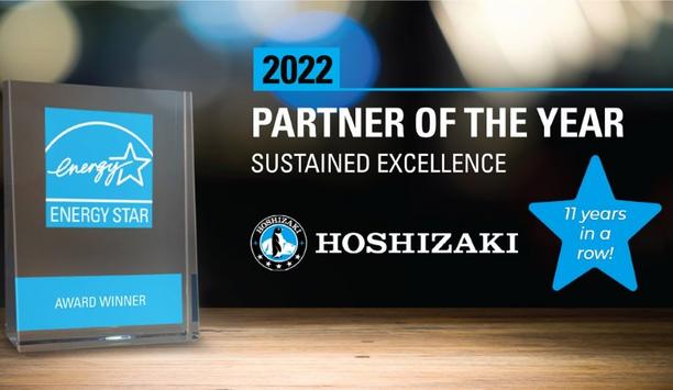 Hoshizaki America Receives The 2022 ENERGY STAR Partner Of The Year Award From The U.S. Environmental Protection Agency