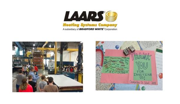 Laars Heating Systems Hosts Chamberlain Street School Field Trip