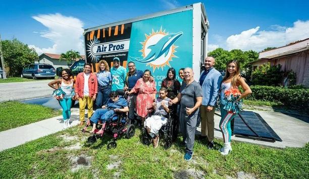 Miami Dolphins, Air Pros USA Provide AC Units In Need