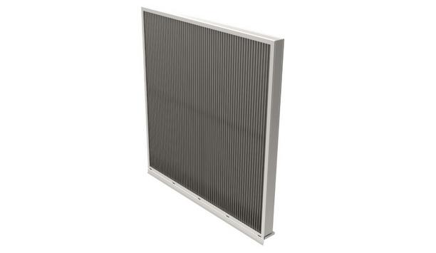 The EME3625MD Louver From Ruskin Boasts 53% Free Area And Enhanced Hurricane Safety