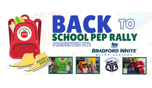 Ron Jaworski, Bradford White Host School Pep Rally In Philadelphia, USA