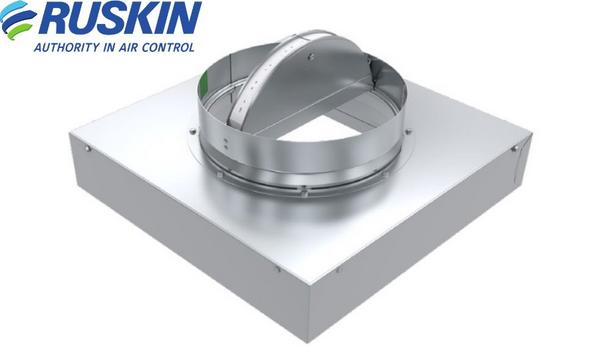 Ruskin Launch New CFD7T-SR UL Classified Ceiling Radiation Dampers for Wood Truss Construction