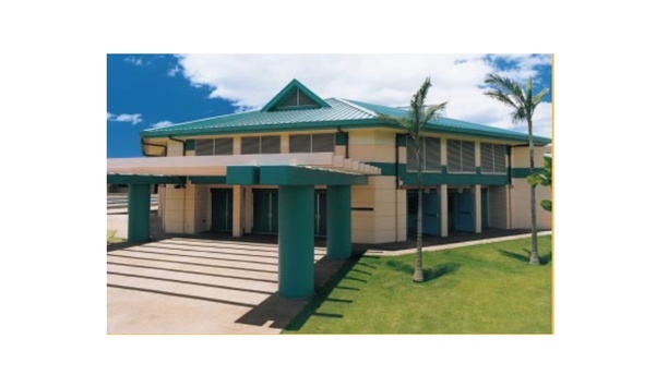 Ruskin Secures Middle School Campus In Kapolei With Its ELF520DD Rain Resistant And Sight Proof Louvers