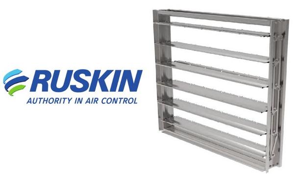 Ruskin Announces New CD60CE Critical Environment Dampers