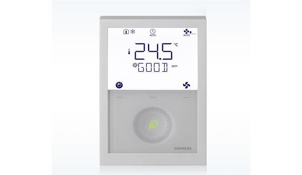 Siemens Equips RDG200 Thermostat With New CO2 Monitoring And Control Features