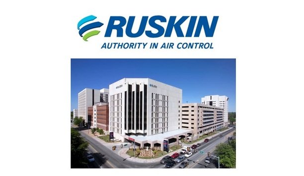 Ruskin’s Wind Driven Rain Resistant EME6625 Louver Provide Enhanced Comfort And Air Flow Intake At St. John’s Medical Center