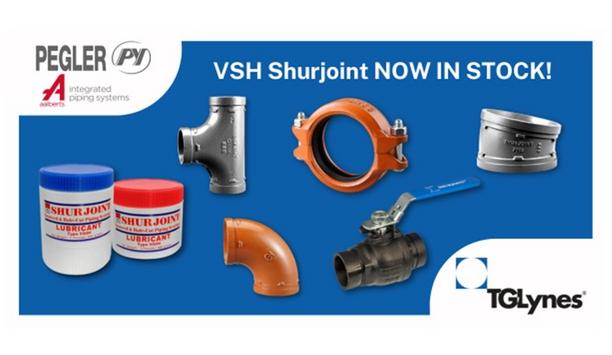 TG Lynes Becomes Stockist Of VSH Shurjoint Grooved Piping System