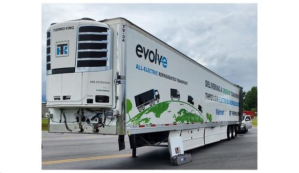 Thermo King And Walmart Partnership Make The Big Stage With Battery-Electric Refrigerated Trailer