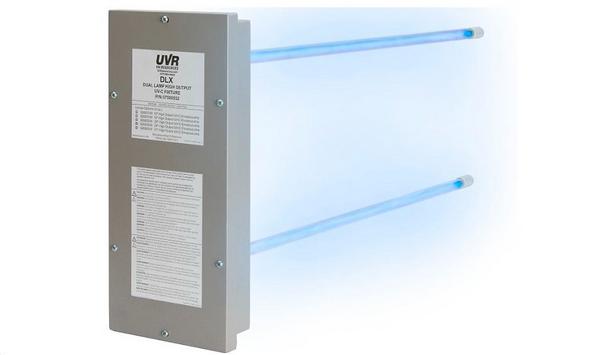 UV Resources' DLX-N High Output, Dual UV-C Fixture Disinfects Moving Airstreams Can Inactivate The SARS-CoV-2 Virus