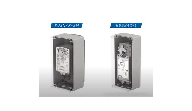 Ruskin Announces New RUSN4X-SM And RUSN4X-L NEMA 4X Actuator Weather Enclosure