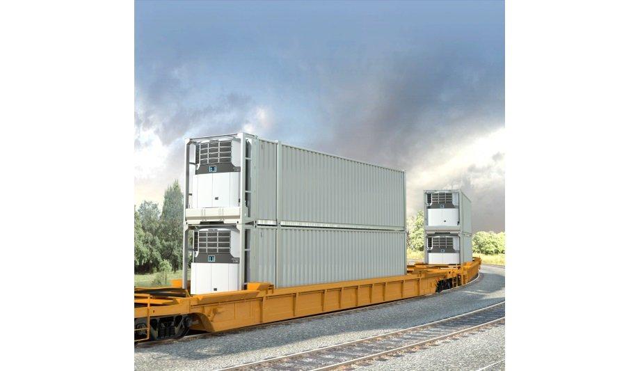 Ultra-Low Emission Trailer Refrigeration Unit for Cargo Rail and Intermodal