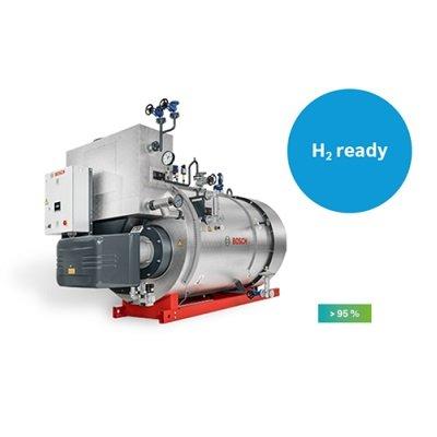 Bosch hot water boiler UT-H for the manufacturing industry