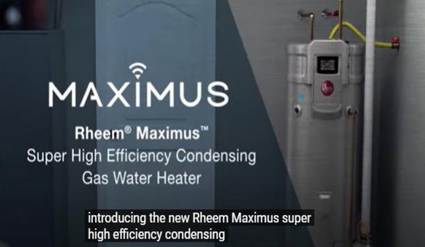 Rheem Manufacturing :How the Rheem® Maximus™ Super High Efficiency Gas Water Heater Works