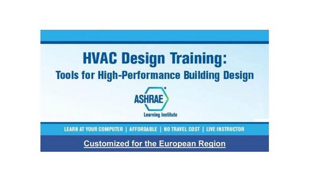 ASHRAE's Virtual HVAC Design Training